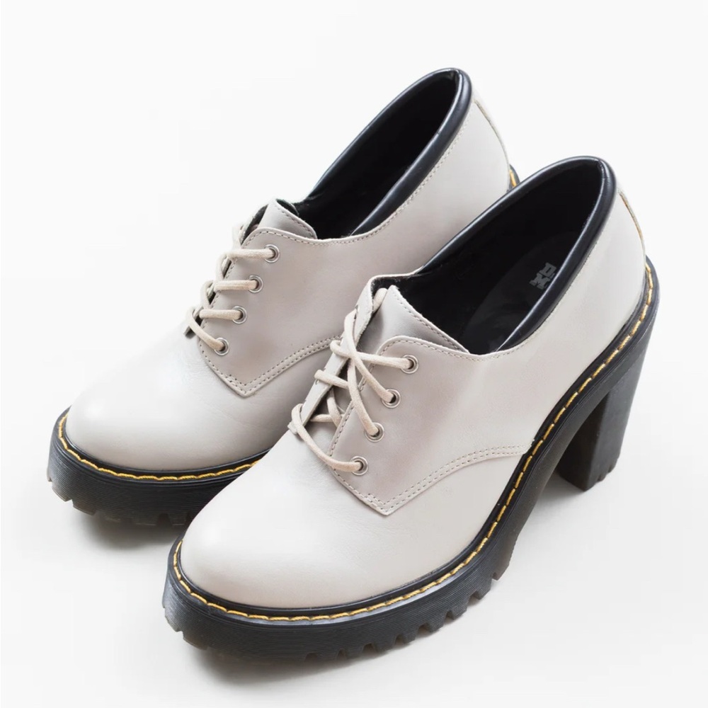 Dr. Martens grey Lace-Up Heels
